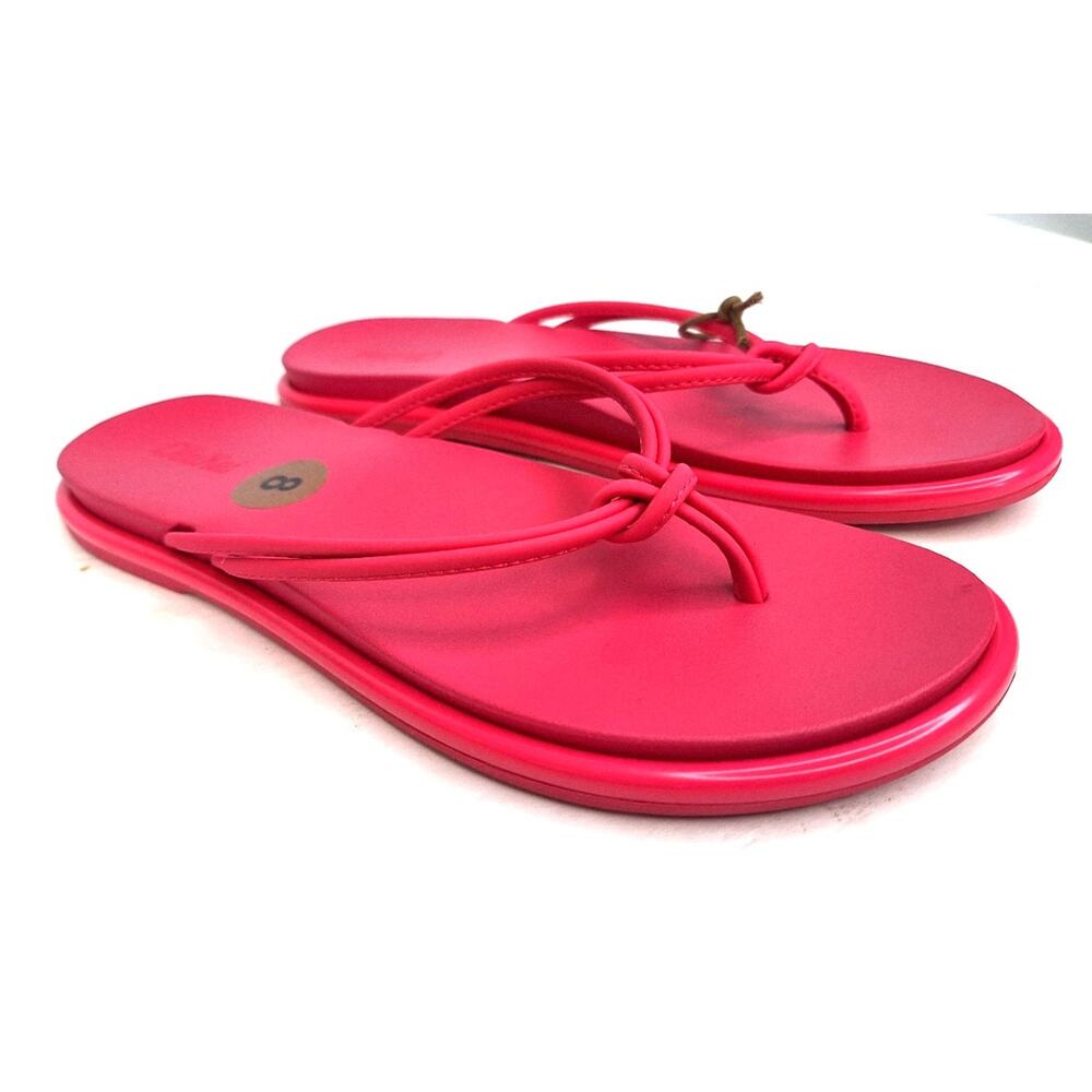NWTOluKai Pink Women's Sandal Flip Flops - Picture 2 of 7